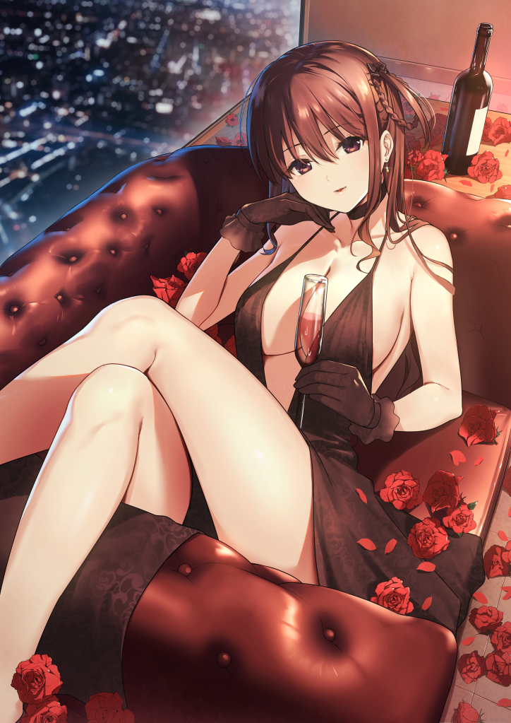 This is a pixiv picture whose title is 絢香誕.