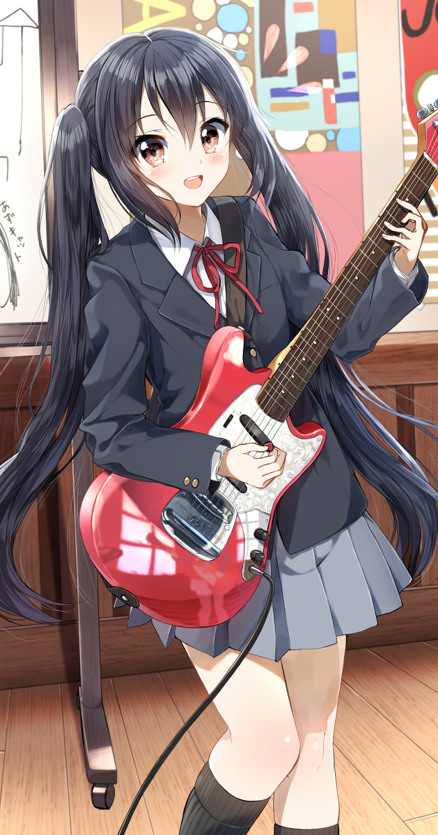 This is a pixiv picture whose title is 先輩たちとのセッション、最高です！.