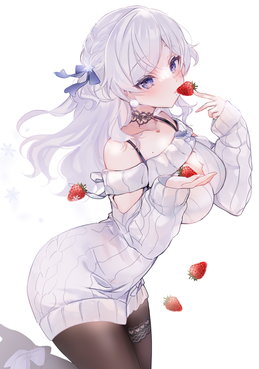 This is a pixiv picture whose title is 🍓.