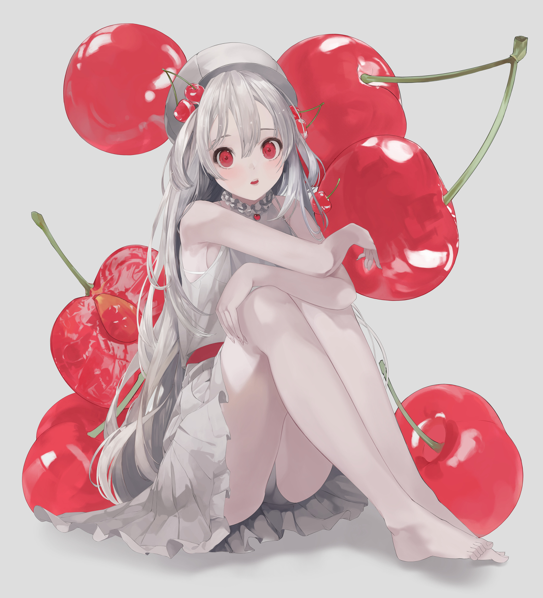 This is a pixiv picture whose title is CHERRY.