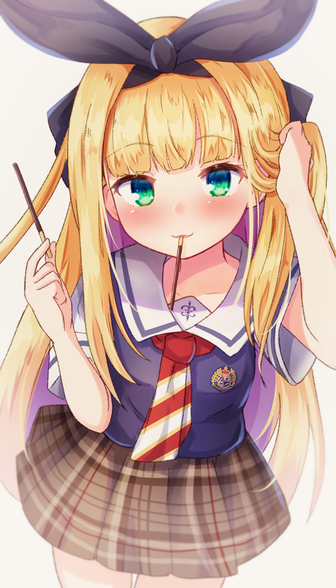 This is a pixiv picture whose title is どっちのがいーい？.