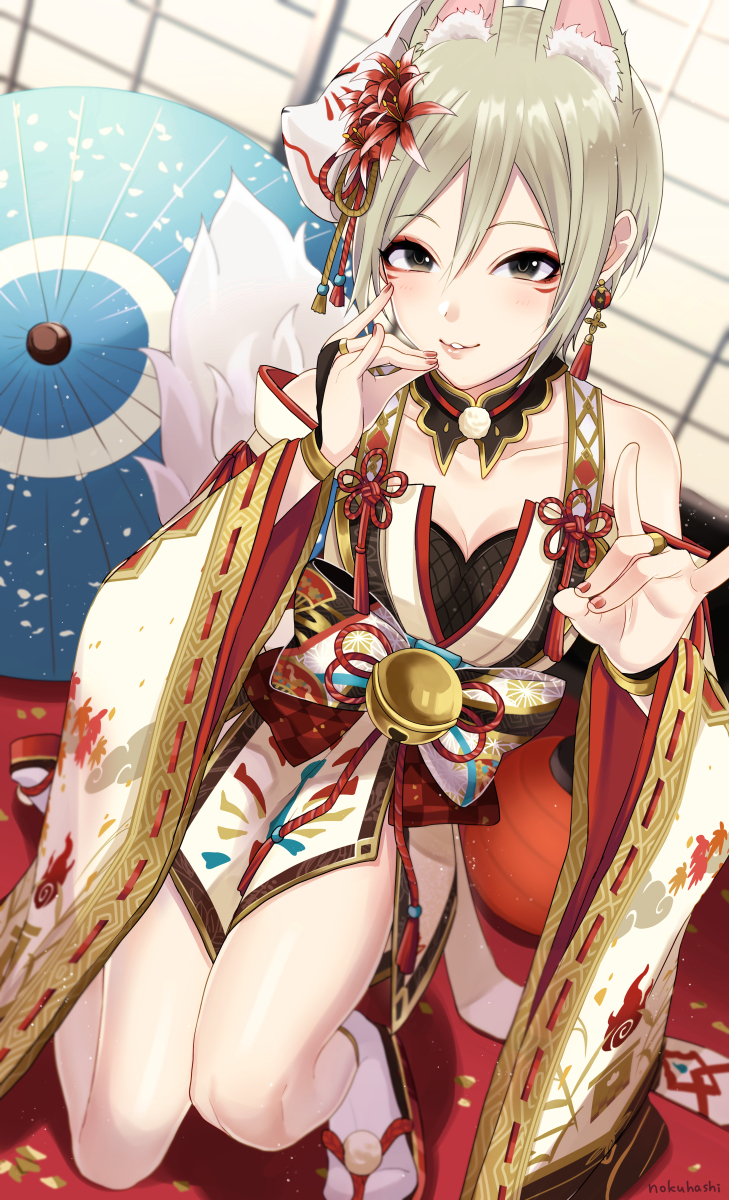 This is a pixiv picture whose title is お狐周子ちゃん.