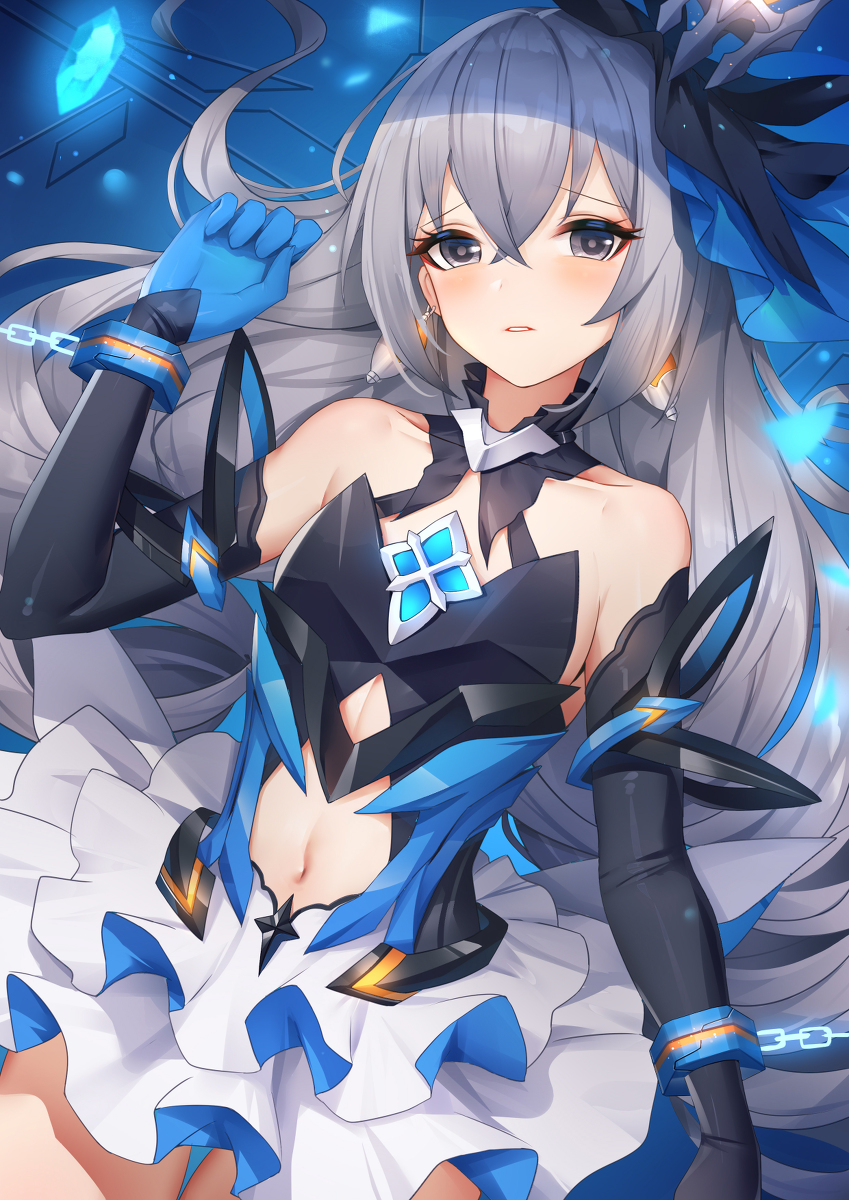 This is a pixiv picture whose title is 布洛妮娅.