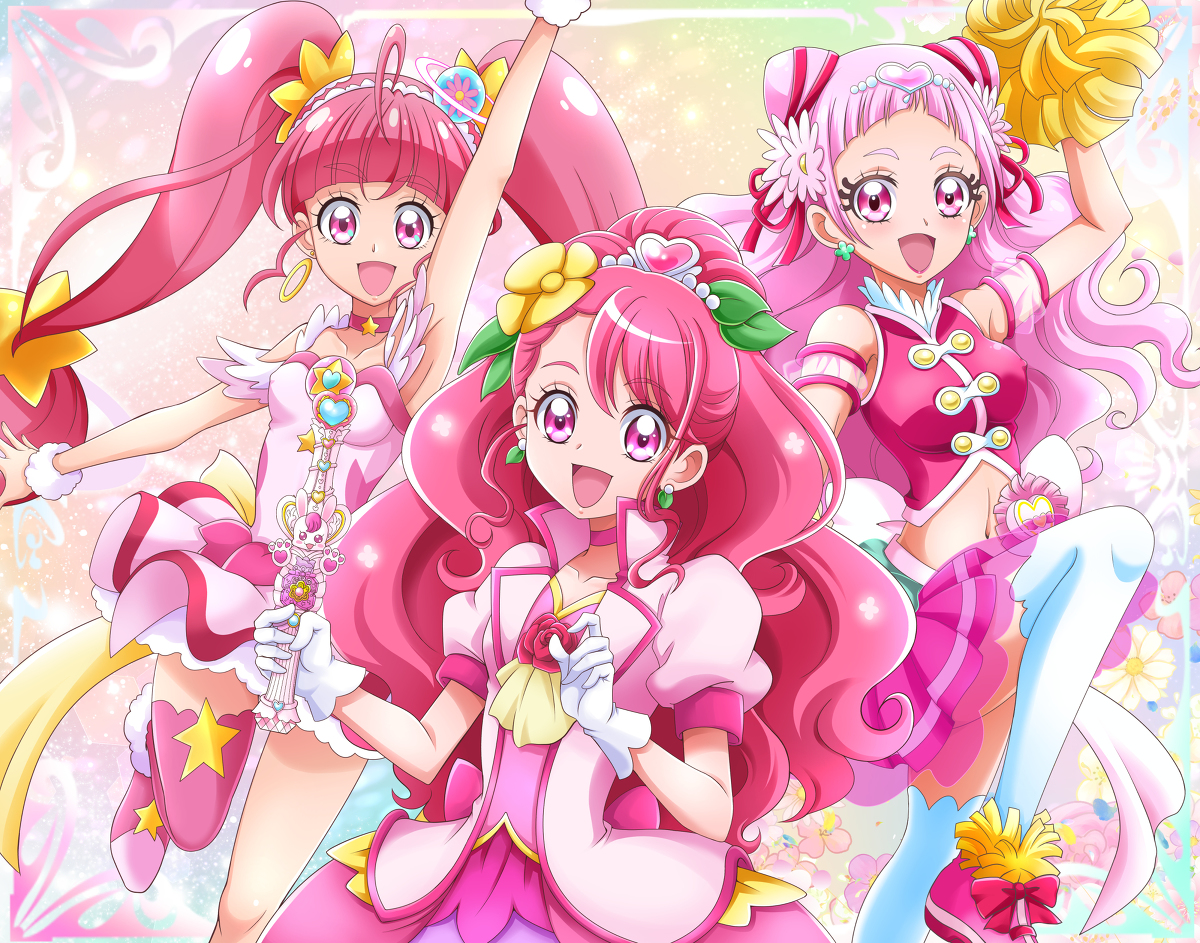This is a pixiv picture whose title is ミラクルリープ公開記念絵.