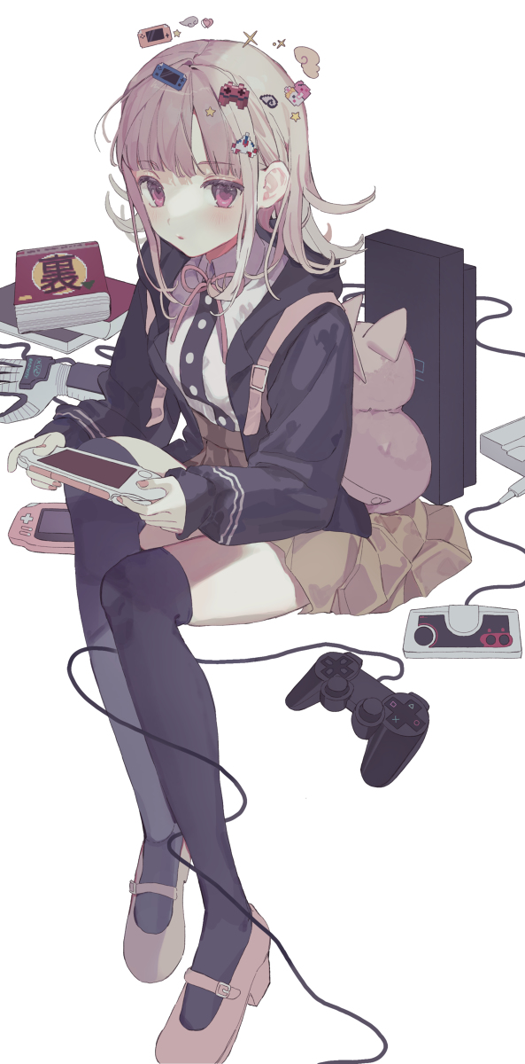 This is a pixiv picture whose title is 👾.