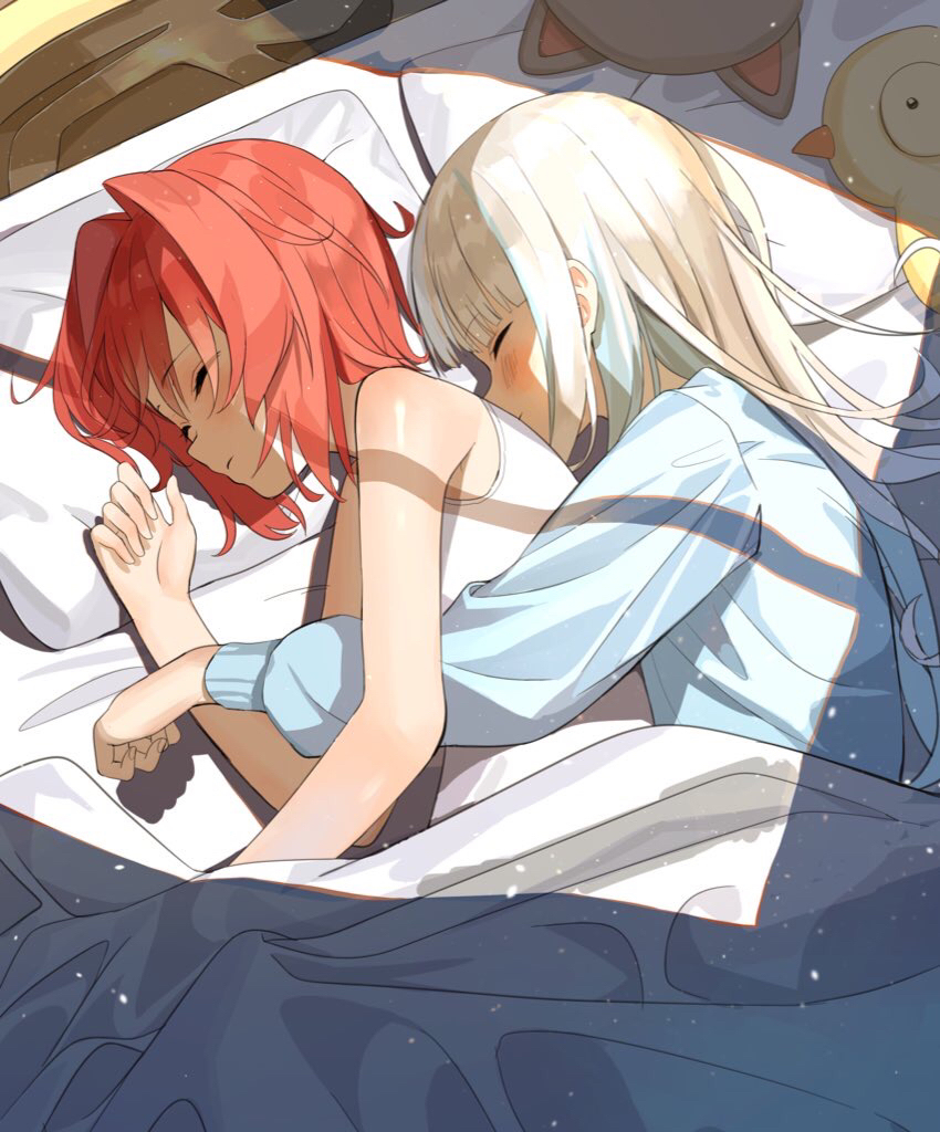 This is a pixiv picture whose title is 朝.