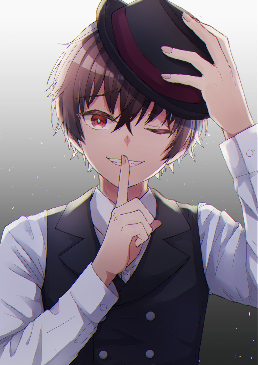 This is a pixiv picture whose title is 嘘つき.