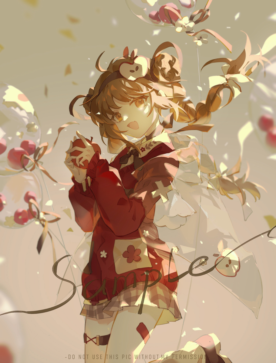This is a pixiv picture whose title is 🍎.