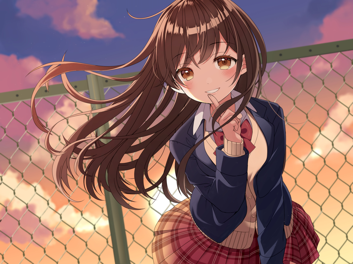 This is a pixiv picture whose title is 「秘密だよ。」.