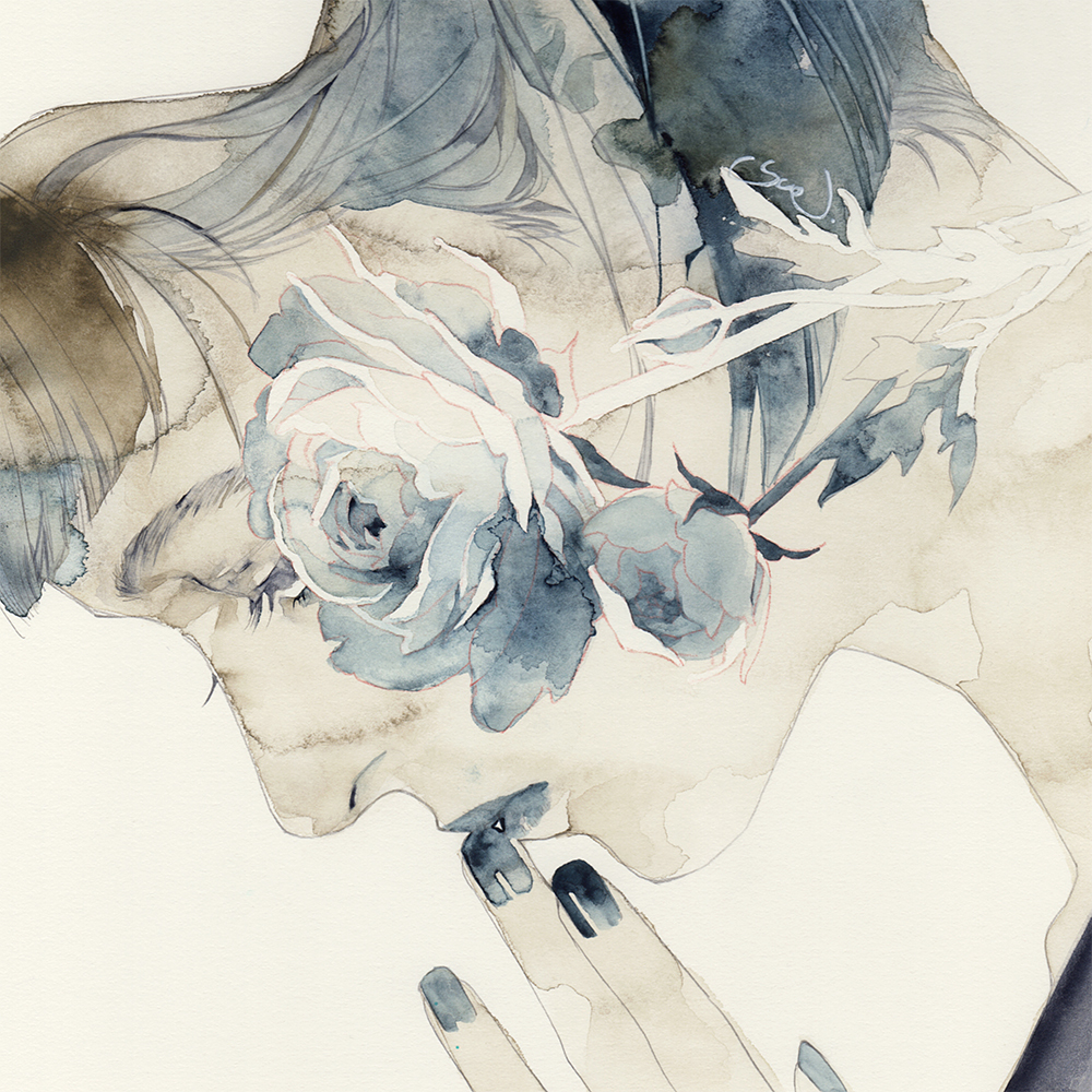 This is a pixiv picture whose title is 寒凪.