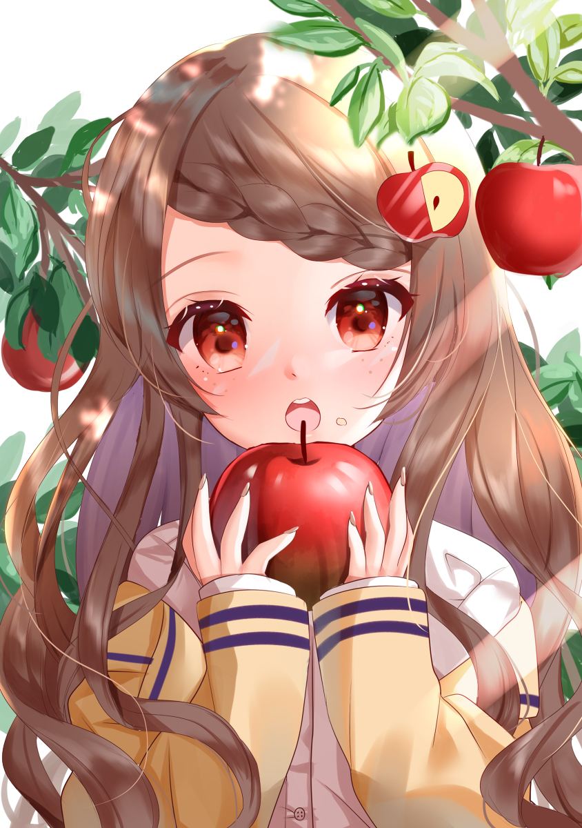 This is a pixiv picture whose title is 🍎.