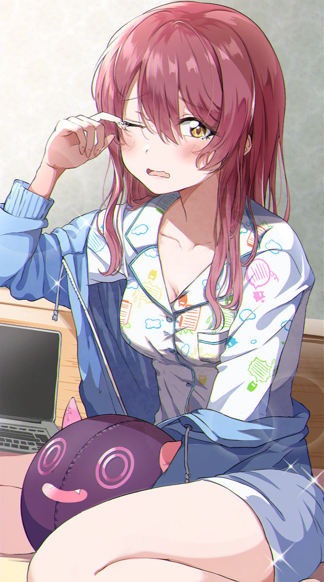 This is a pixiv picture whose title is 甜花ちゃん….