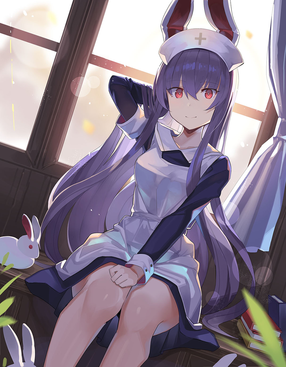This is a pixiv picture whose title is ちゅうせナースうどん.