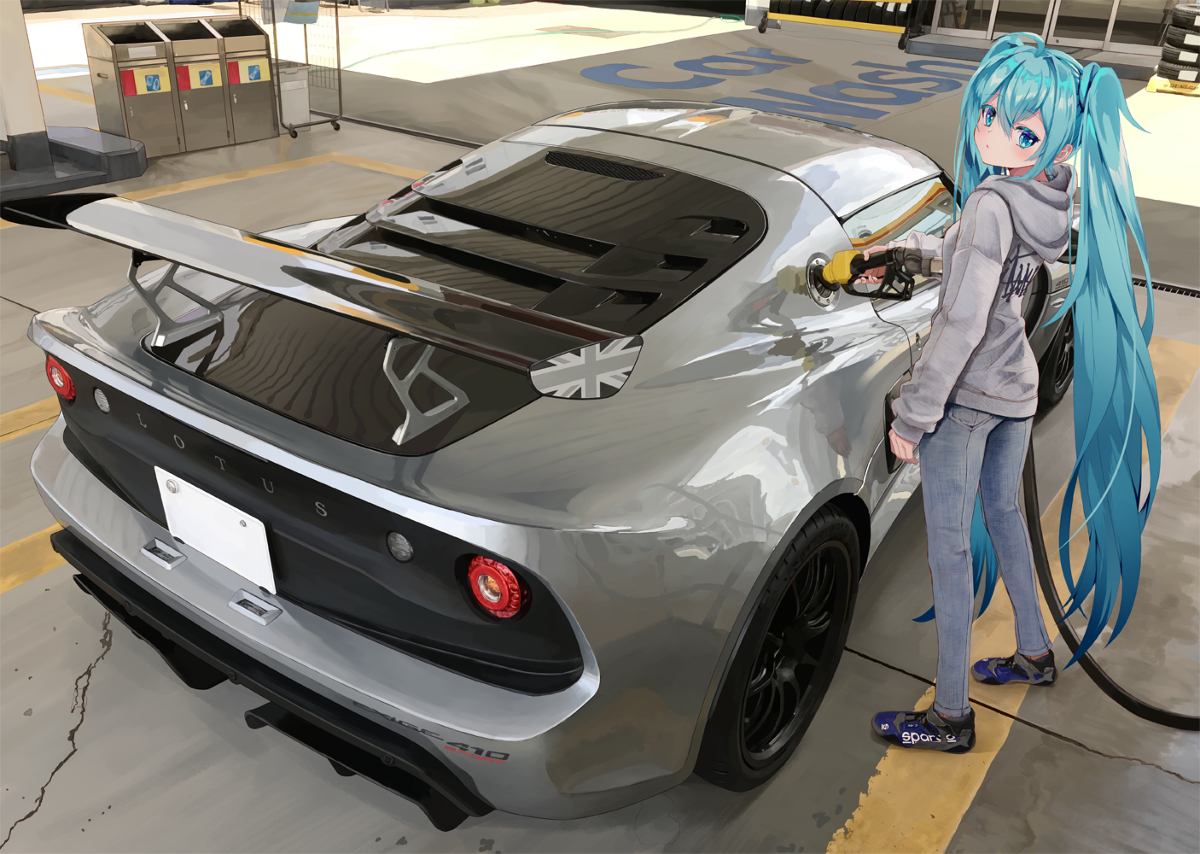This is a pixiv picture whose title is refueling.