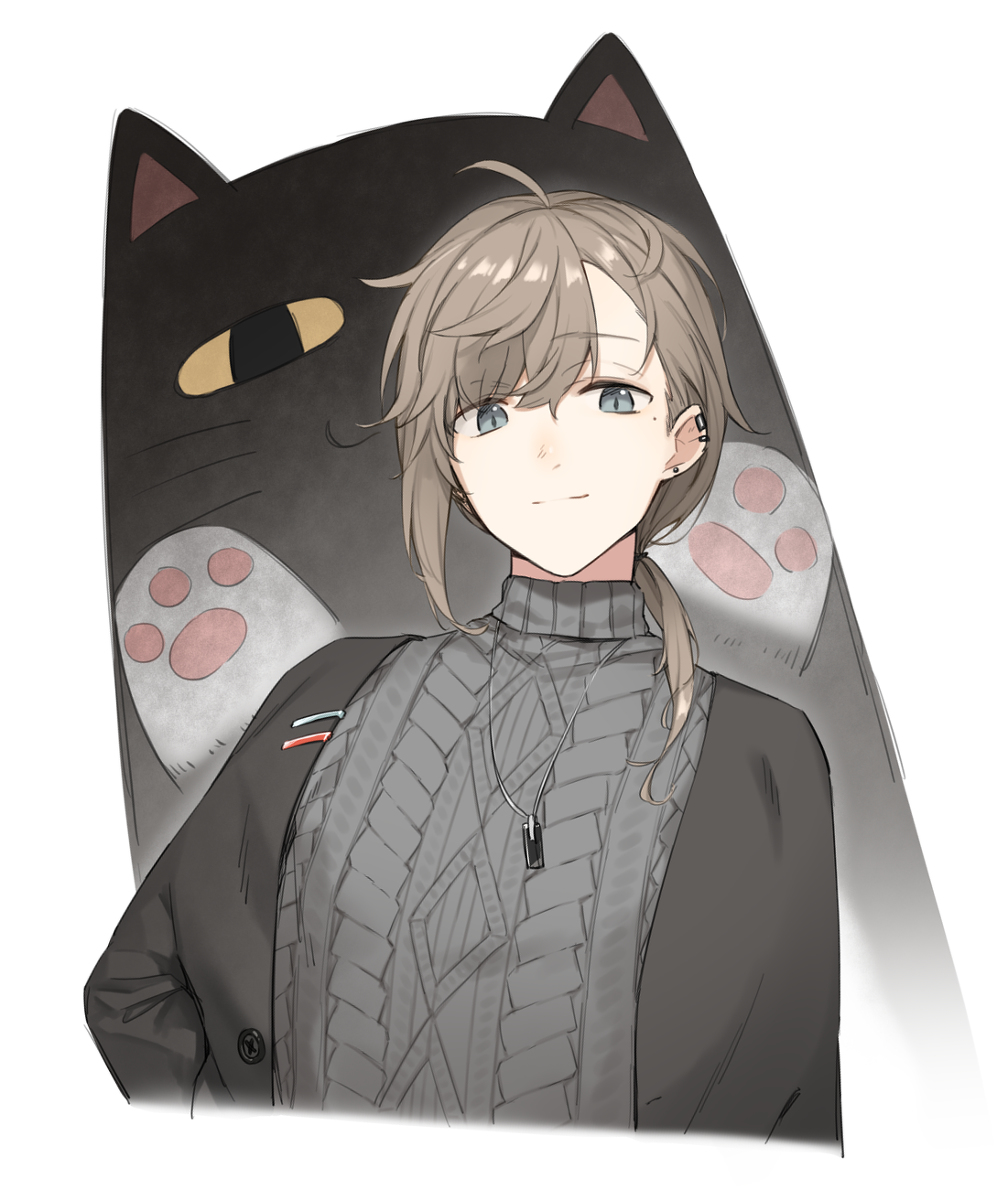 This is a pixiv picture whose title is 叶くん.