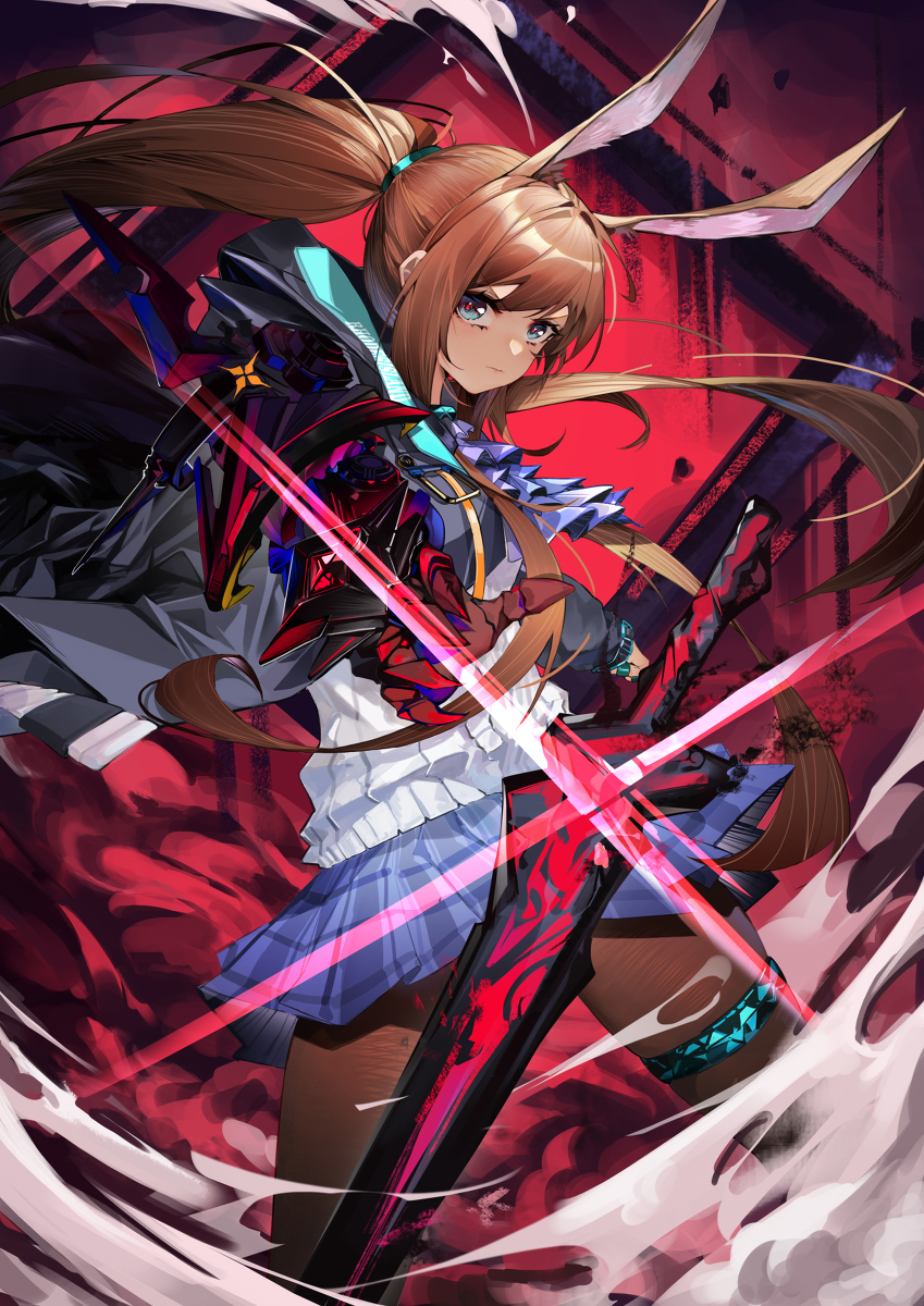 This is a pixiv picture whose title is 升变兔兔！.