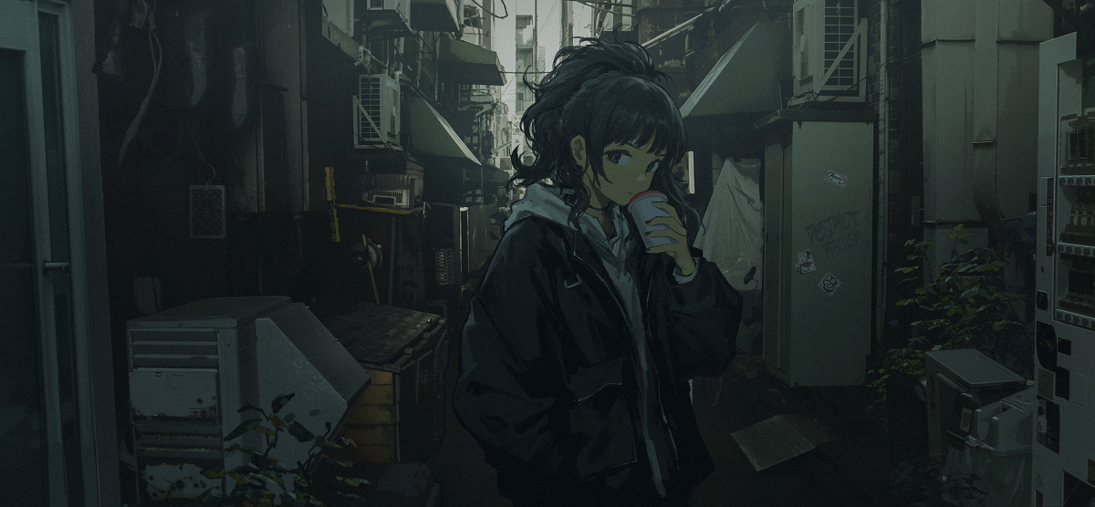 This is a pixiv picture whose title is < ， >.