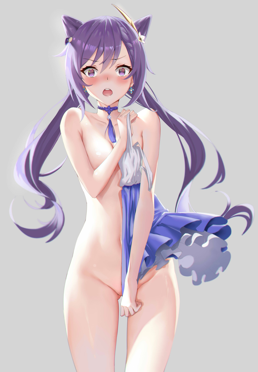 This is a pixiv picture whose title is 刻晴~.