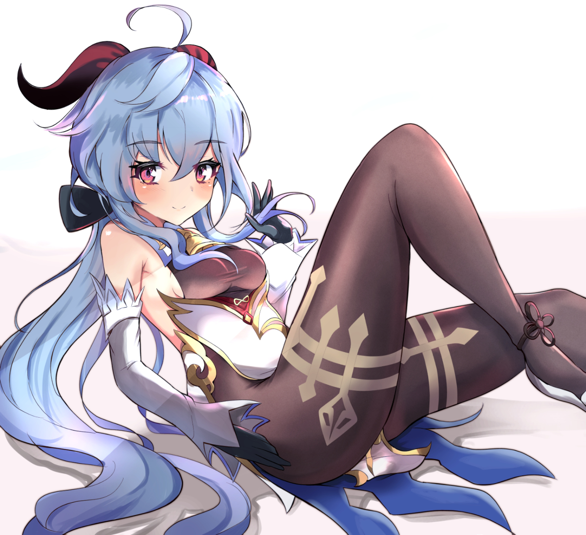 This is a pixiv picture whose title is 甘雨ちゃん.