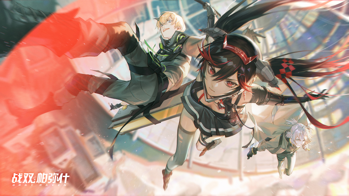 This is a pixiv picture whose title is Gray Raven: attack time.