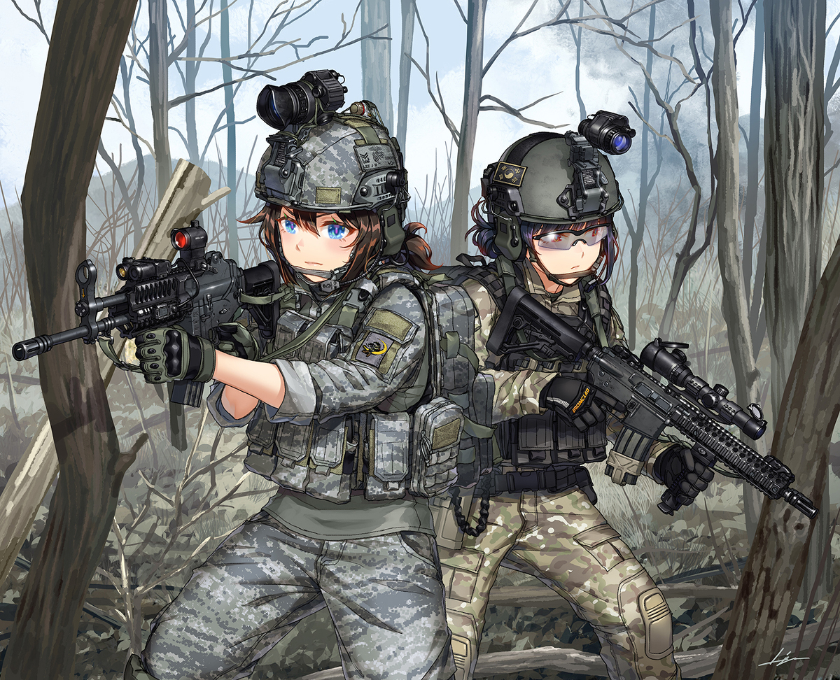 This is a pixiv picture whose title is Operation Signal Fire.