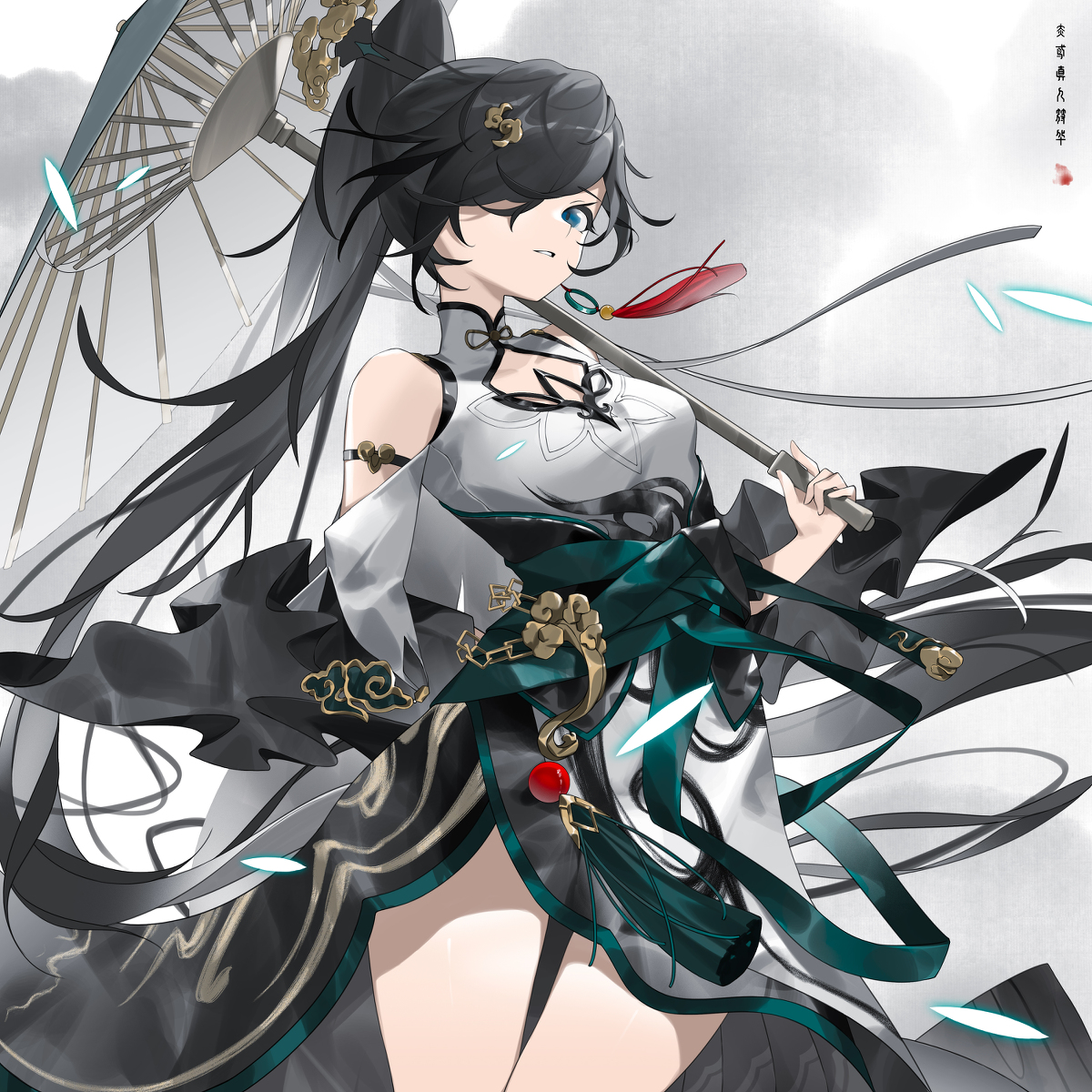 This is a pixiv picture whose title is Hua.