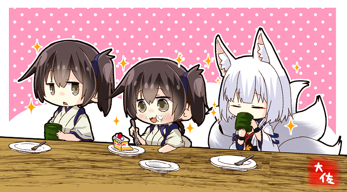This is a pixiv picture whose title is 進水日.