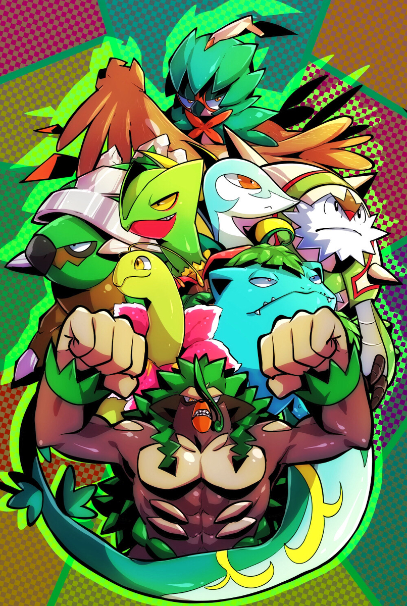 This is a pixiv picture whose title is ポケ絵まとめ.