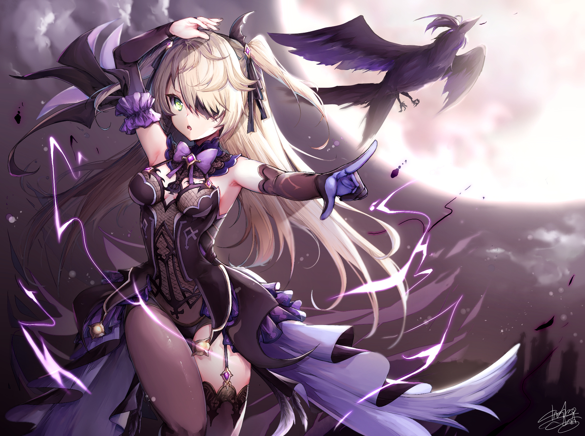 This is a pixiv picture whose title is 菲谢尔.