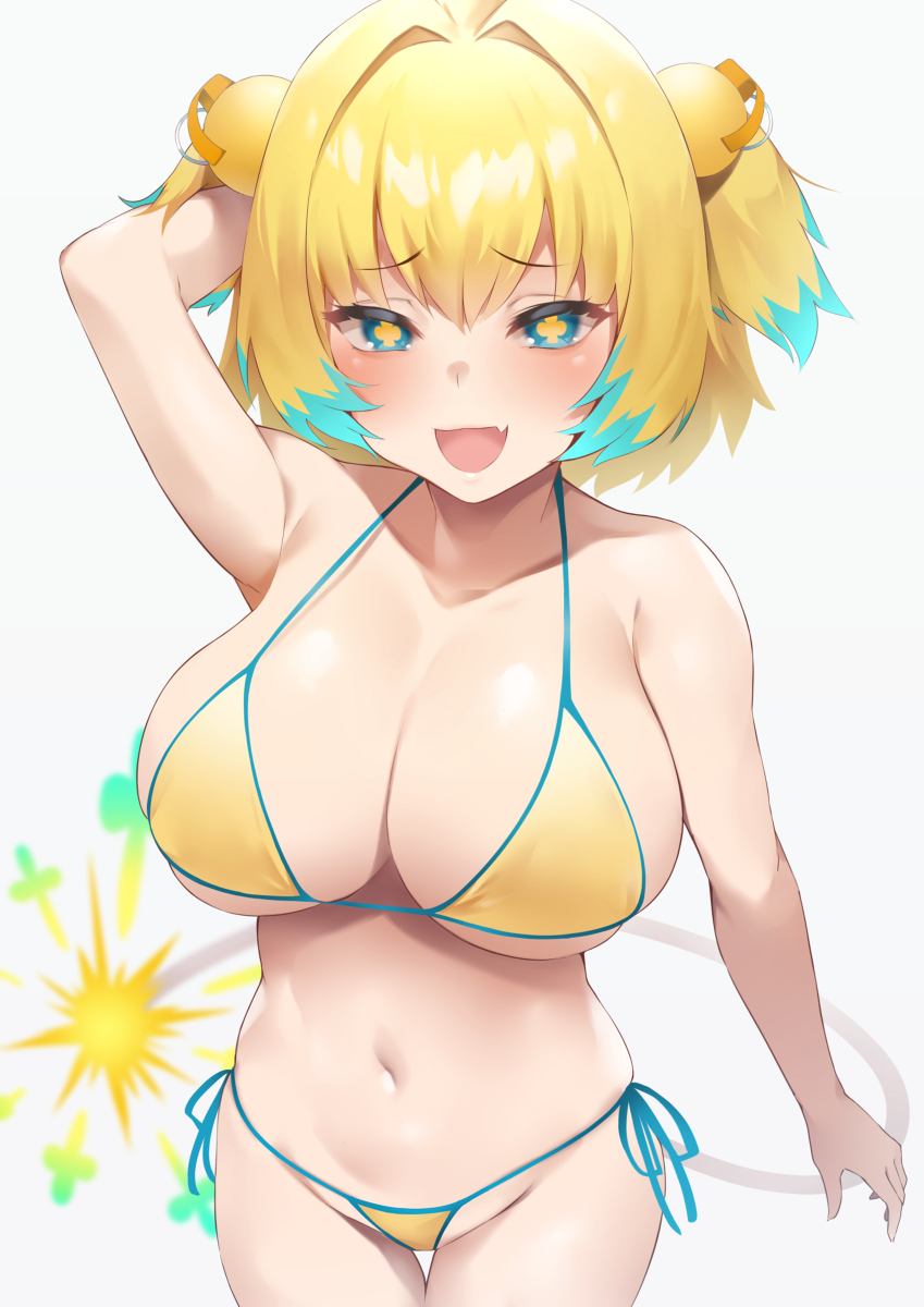 This is a pixiv picture whose title is パイにゃんでっかいにゃん.