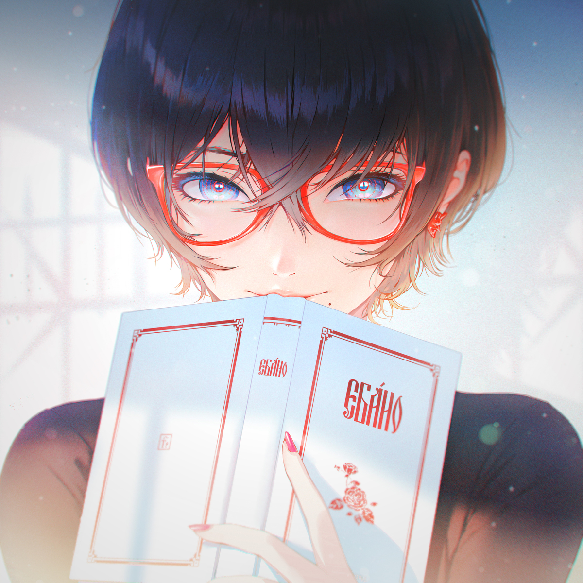 This is a pixiv picture whose title is "Very Bad!".