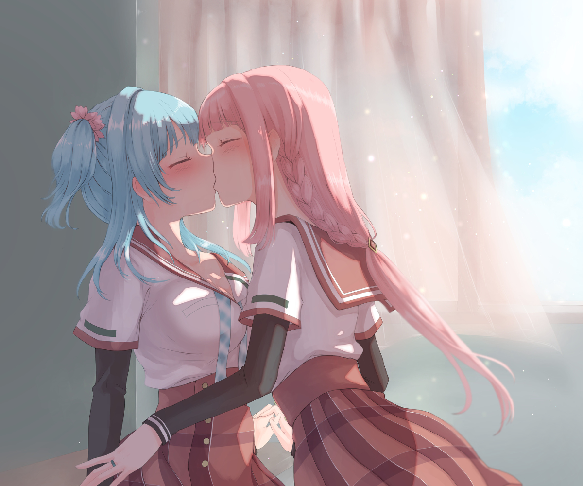 This is a pixiv picture whose title is 放課後のいろレナ.