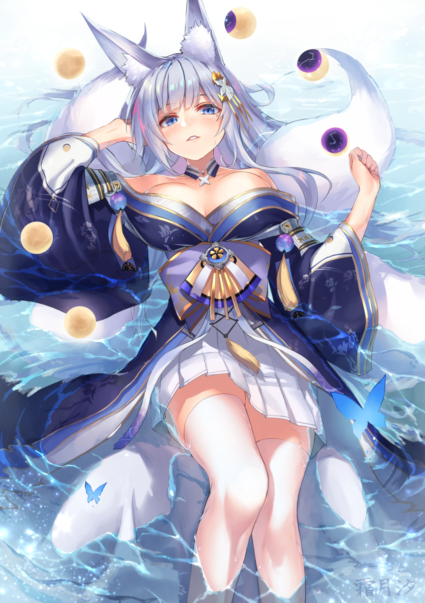 This is a pixiv picture whose title is 信濃.