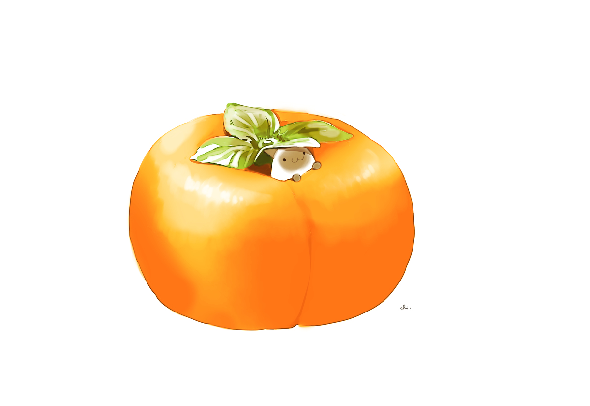 This is a pixiv picture whose title is 柿.