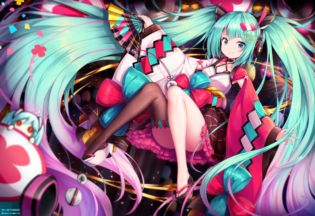 This is a pixiv picture whose title is マジカルミライ2020.