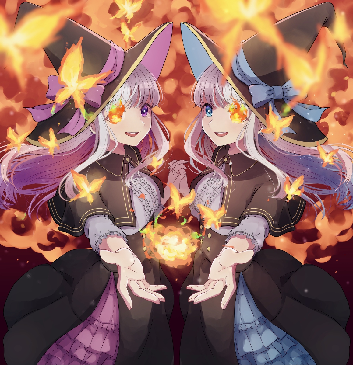 This is a pixiv picture whose title is 焔.