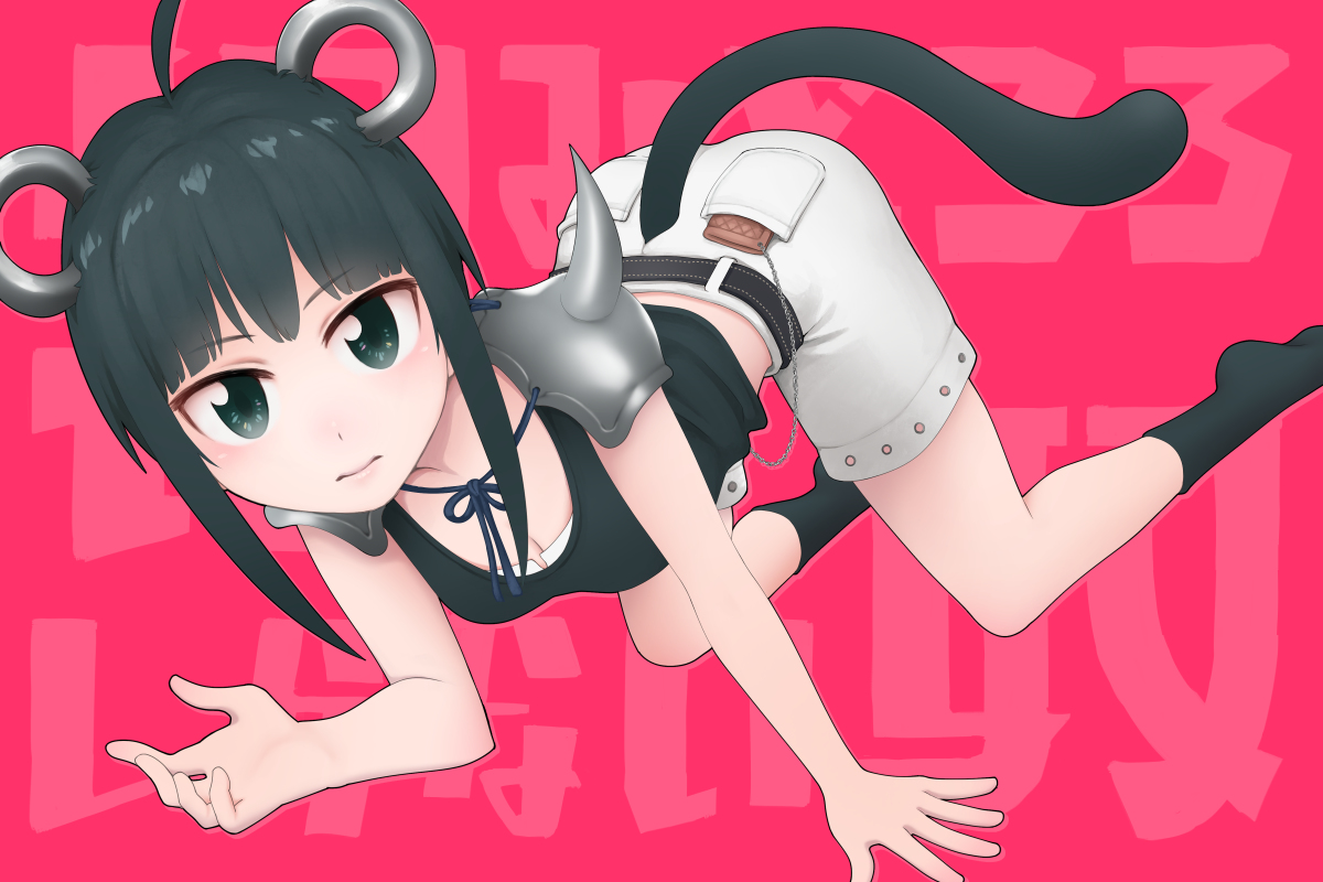 This is a pixiv picture whose title is 掴みどころしかない奴.