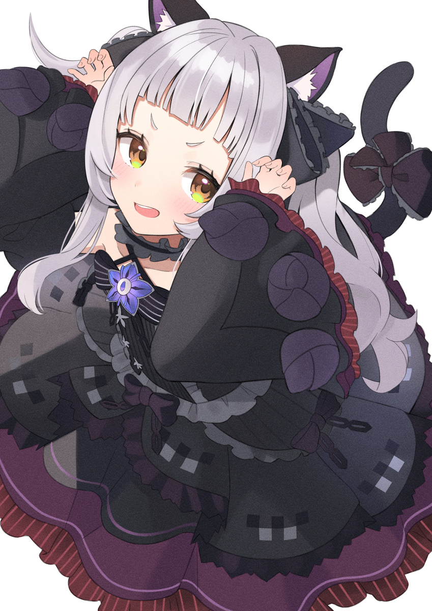 This is a pixiv picture whose title is 紫咲シオンちゃん！.