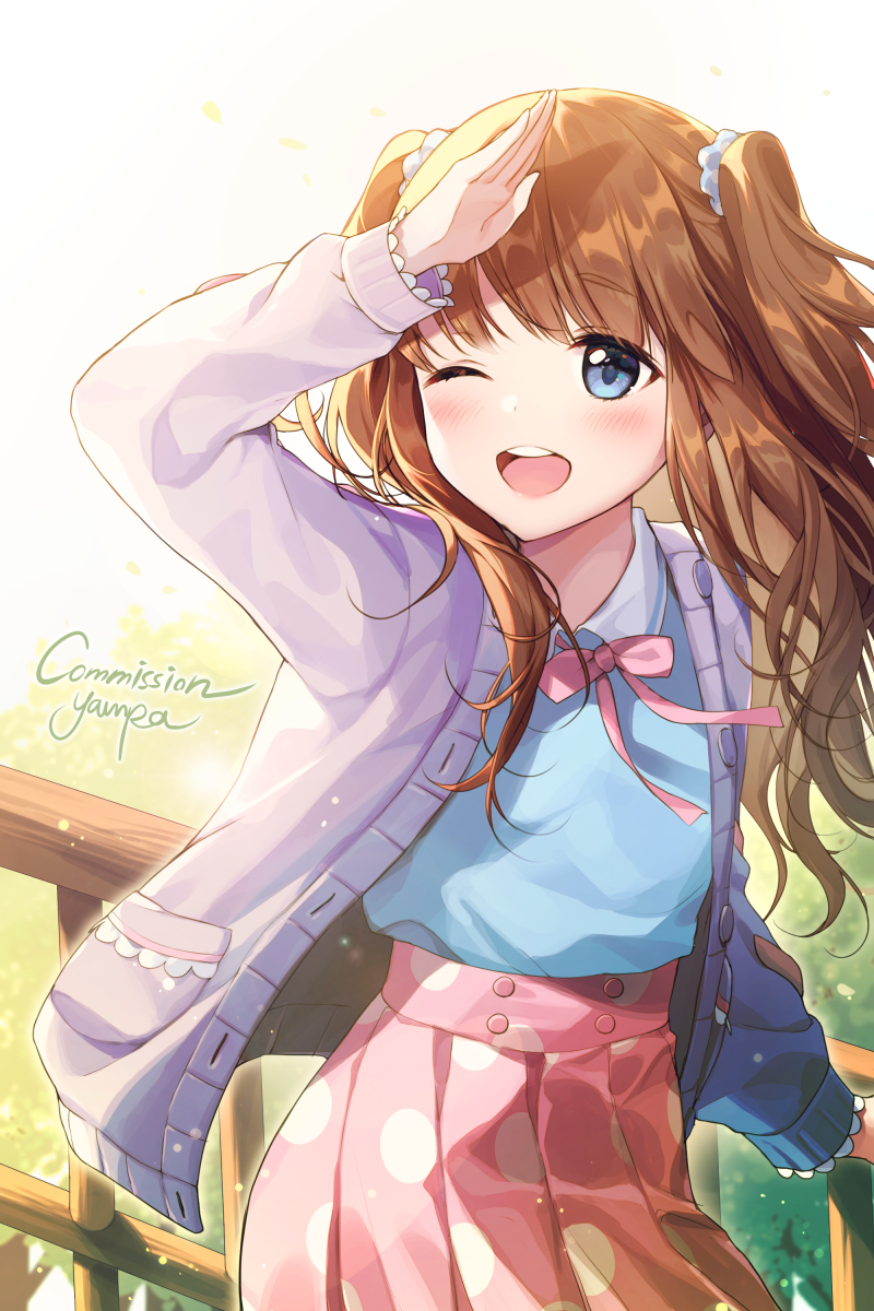 This is a pixiv picture whose title is ☀･ﾟ*/(>▽o)*･ﾟ.