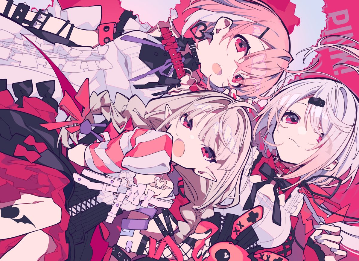 This is a pixiv picture whose title is PINK.