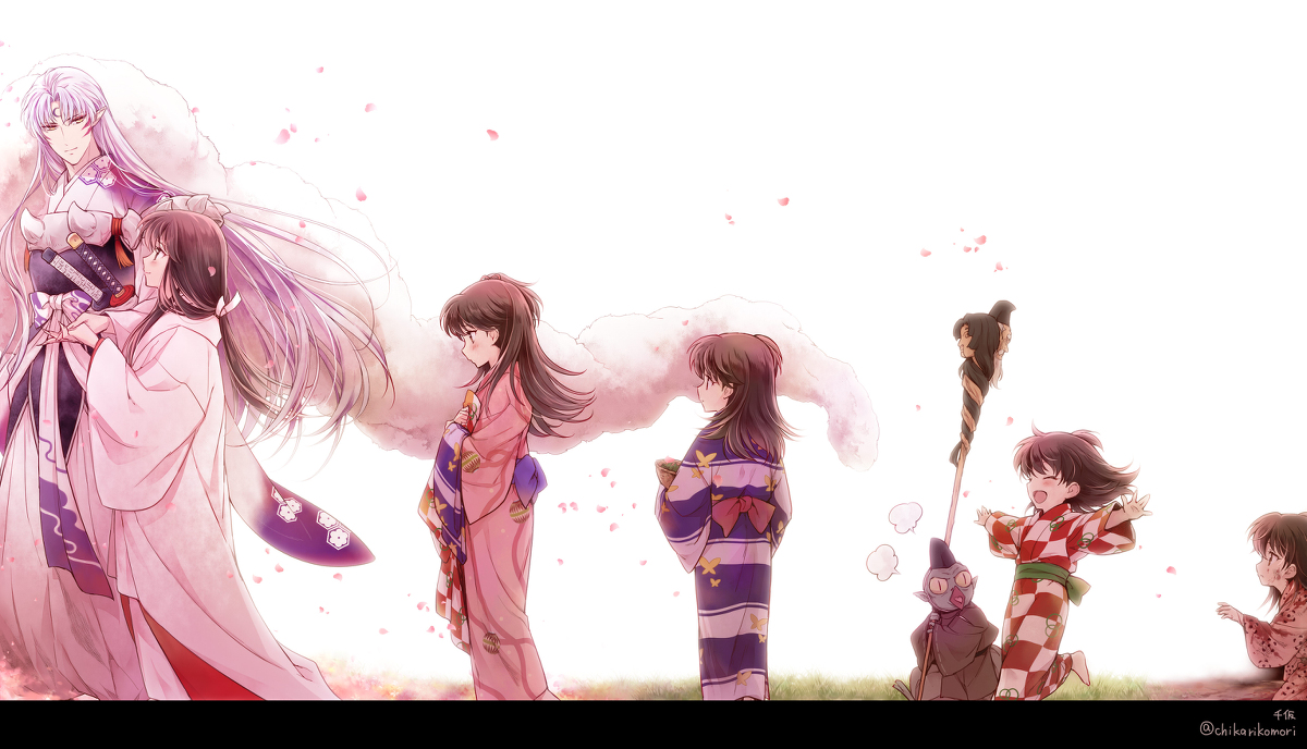 This is a pixiv picture whose title is 殺りん結婚おめでとう.
