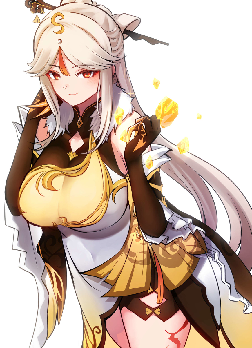 This is a pixiv picture whose title is 凝光.