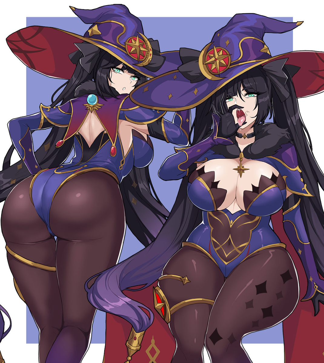 This is a pixiv picture whose title is 원신 모나(モナ).