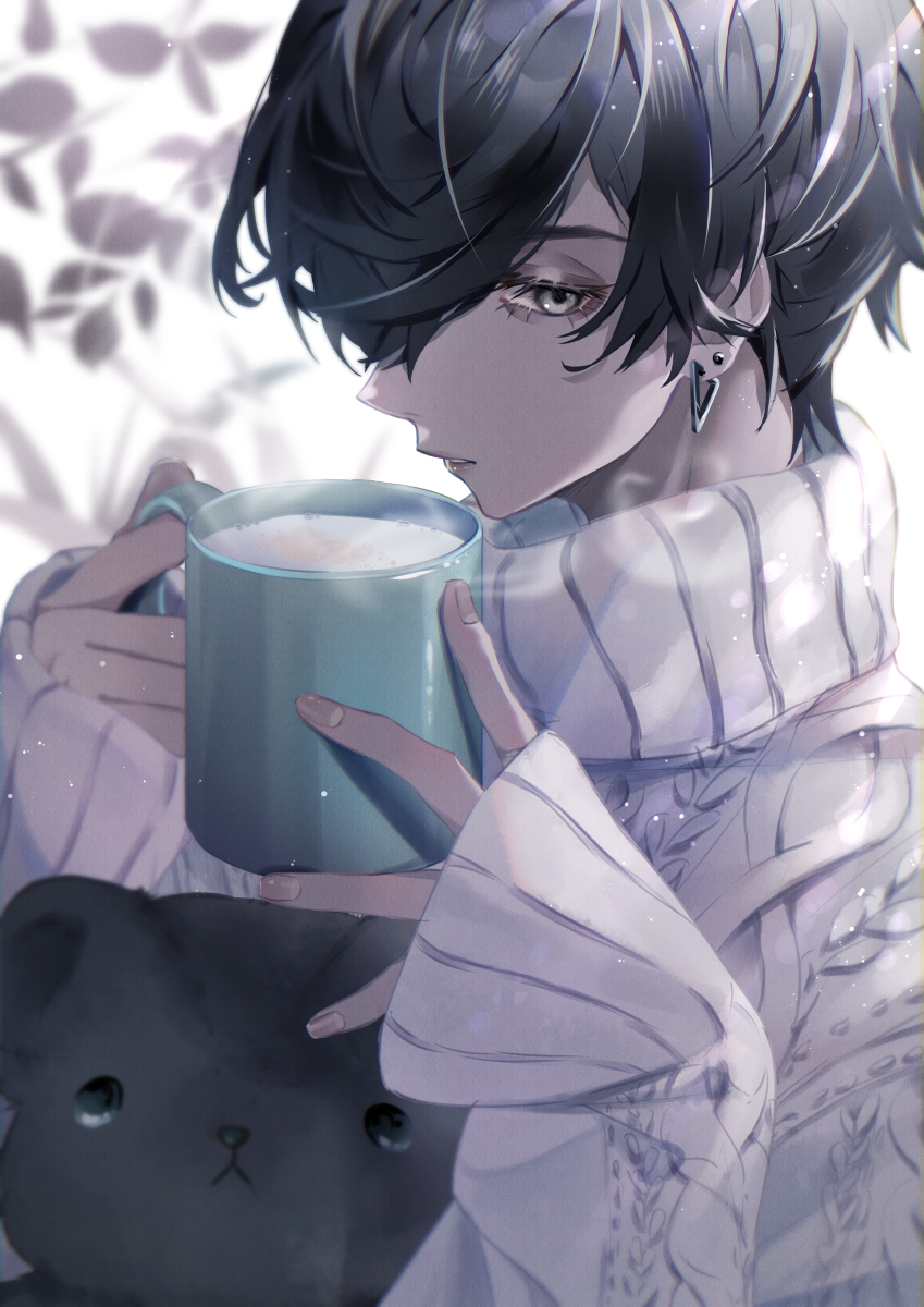 This is a pixiv picture whose title is 冬のある日.