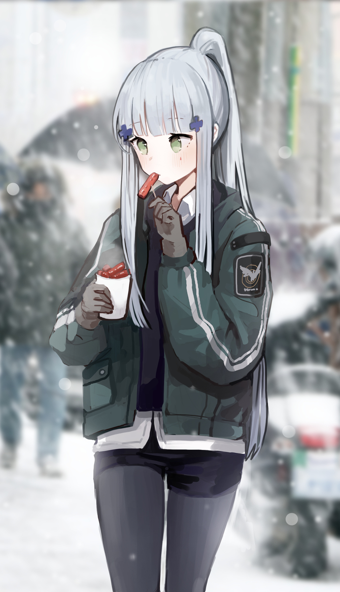 This is a pixiv picture whose title is HK416.