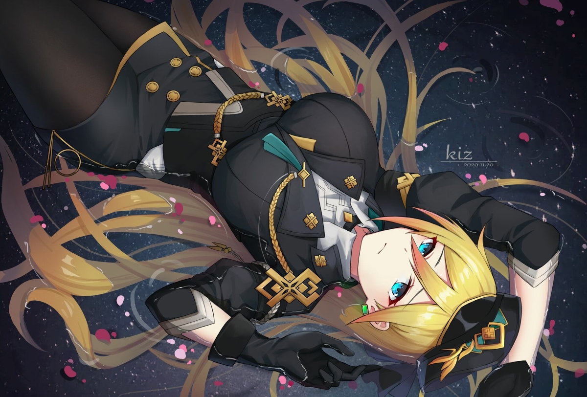 This is a pixiv picture whose title is 幽兰黛尔.