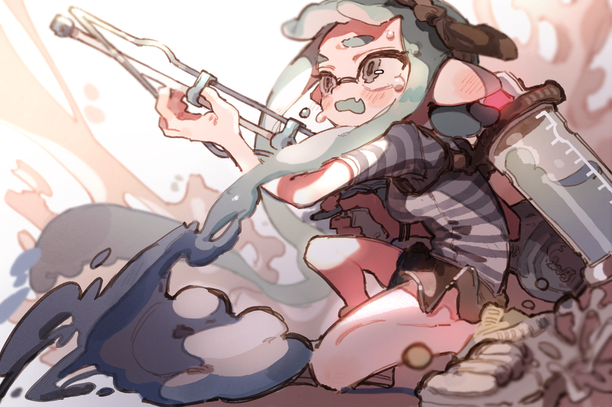 This is a pixiv picture whose title is いかちゃん.
