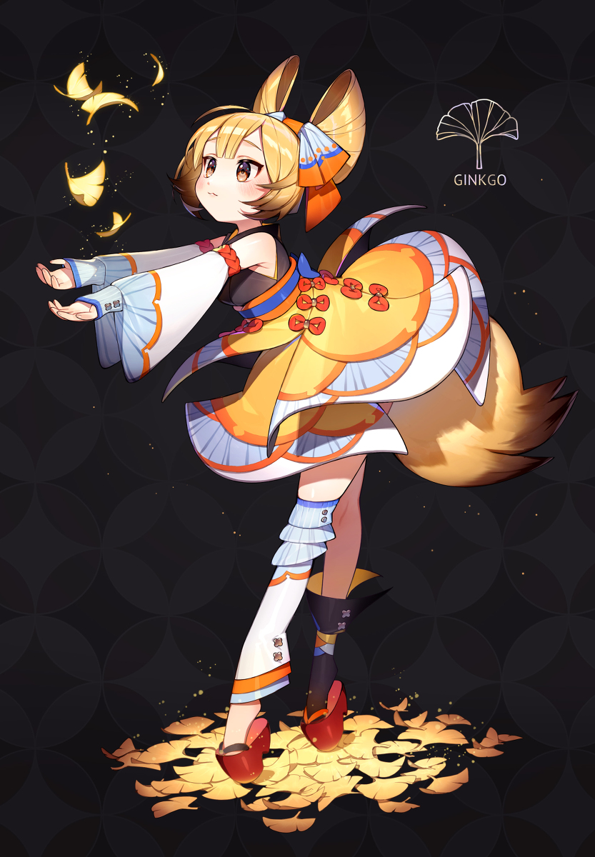 This is a pixiv picture whose title is キツネ.