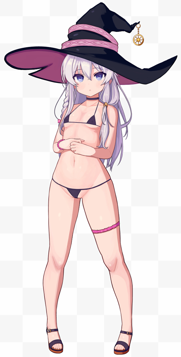 This is a pixiv picture whose title is 魔女のMB.