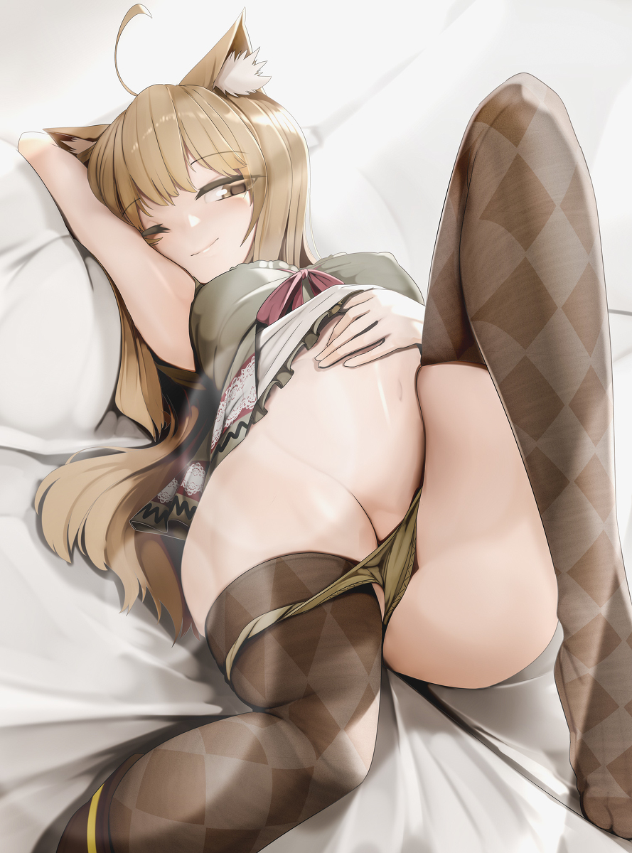 This is a pixiv picture whose title is Skeb(ケモミミ).